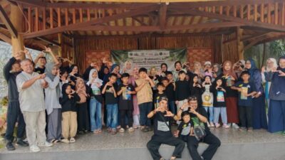 RM Kampung Jembar Support Kegiatan Pameran Outdoor Karya Indonesia Menggambar