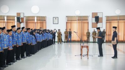Bupati Ciamis Herdiat Sunarya Lantik Ratusan ASN Baru