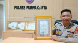 Keren!Kasikeu Polres Purwakarta Raih Penghargaan Dari Kapolri, AKBP Lilik Sampaikan Ini
