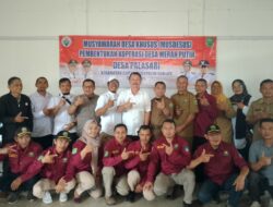 Pemdes Palasari Kecamatan Ciater Laksanakan Musdesus Pembentukan Pengurus KDMP