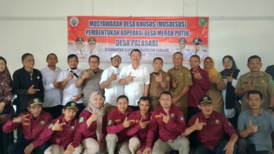 Pemdes Palasari Kecamatan Ciater Laksanakan Musdesus Pembentukan Pengurus KDMP