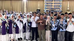 Ratusan Jamaah Calon Haji Kloter 28 dan 29 Dilepas Wakil Wali Kota Tasikmalaya Bersama Sekda