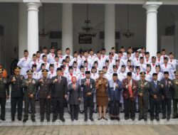 Polres Purwakarta Ikuti Upacara Hari Lahir Pancasila Tingkat Kabupaten Purwakarta