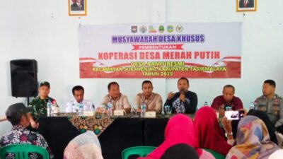 Adakan Musdesus Pembentukan KDMP, Ini Harapan Dadan Kades Banyuresmi