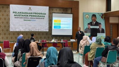 BAZNAS Jabar dan Yayasan SAPA Bantu 40 Mustahik Menjadi Pengusaha