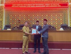 Wakil Bupati Husni Tamrin Sampaikan LKPJ Tahun 2024, Dalam Rapat Paripurna DPRD Kabupaten Pelalawan