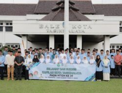 Wali Kota Viman Melepas Sebanyak 144 orang Kafilah MTQ Kota Tasikmalaya