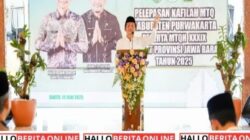 Bupati Purwakarta Lepas Peserta MTQH Ke-39 Tingkat Provinsi Jawa Barat