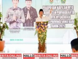 Bupati Purwakarta Lepas Peserta MTQH Ke-39 Tingkat Provinsi Jawa Barat