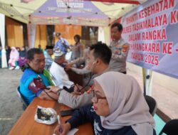 Peringati Hari Bhayangkara ke-79, Polres Tasik Kota Gelar Bakti Sosial