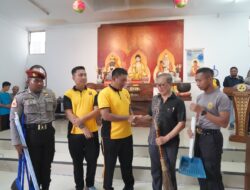Wujud Toleransi dan Pengabdian, Polres Tasikmalaya Kota Gelar Bakti Religi di Vihara Avalokitesvara