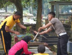 Kapolres Tasikmalaya Kota Pimpin Bakti Religi di TPU Cieunteung, Sambut HUT Bhayangkara ke-79