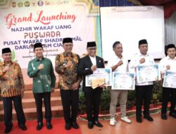 Bupati Ciamis Buka Peluncuran Nazir Wakaf Uang PUSWADA 