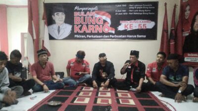Peringati Hari Lahir Sang Proklamator Bung Karno, Simpatisan PDI Perjuangan Purwakarta Gelar Doa Bersama