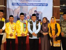 Kang Akur Hadiri Penerimaan Jamaah Haji Kloter 8 KJT, Do’akan Hakikat Haji Mabrur Terwujud