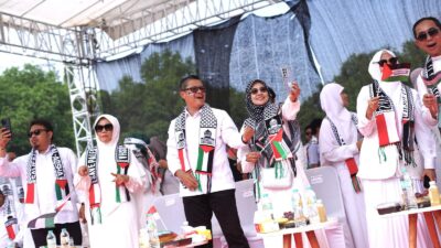 Hadiri Aksi Bela Palestina dan Konser Amal, Kang Akur:Tegaskan Persoalan Palestina Bukan Isu Agama, Melainkan Kemanusiaan