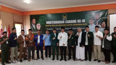 Wakil Wali Kota Diky Chandra Hadiri Kegiatan Musyawarah Cabang Ke-VI DPC PBB Kota Tasikmalaya