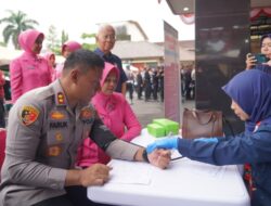 Sambut HUT Bhayangkara ke-79, Polres Tasik Kota Gelar Aksi Kemanusiaan Donor Darah “Setetes Darah, Sejuta Harapan”