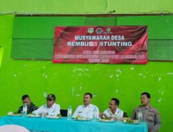 Pemdes Sukahening Kabupaten Tasikmalaya Gelar Musyawarah Desa Rempug Stunting
