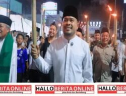Nyala Semangat Nasionalisme Dalam Pawai Obor 1 Muharram 1447 H di Purwakarta
