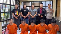 Kurang Dari 24 Jam, Satreskrim Polres Garut Tangkap Lima Orang Tersangka yang Diduga Aksi Kekerasan Bersama-sama