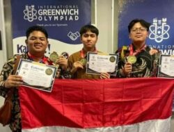 Harumkan Nama Indonesia, Tiga Pelajar SMA Cianjur Bersama Siswa dari Bandung Raih Mendali Emas, Ajang Olimpiade Sains di Inggris