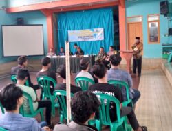 Gelar Pembinaan Pencegahan Penyalahgunaan Narkoba,Ketua BPD Wowon: Berharap Generasi Muda Bisa Memajukan Desa Calingcing Hal Positif