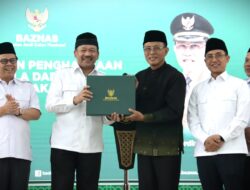 Bupati Ciamis Herdiat Terima Penghargaan Sebagai Kepala Daerah Penggerak Zakat Terbaik Nasional