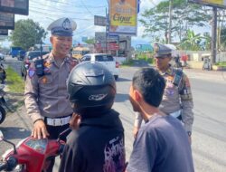 Tegas! Polres Tasikmalaya Kota Akan Tindak Pengendara Knalpot Brong Demi Kenyamanan Warga
