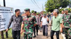 Dandim 0610/Sumedang Tinjau Program Starbak dan Pembangunan Pemilah Sampah di Conggeang