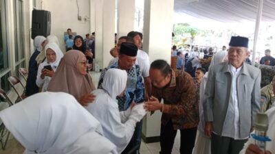 Kepulangan 308 Jamaah Haji Kloter 58-59 Disambut Hangat Wali Kota Tasikmalaya