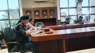 Ketua Komisi III DPRD Kota Tasik Terima Audien Dari Komunitas Mahasiswa Pemuda Nasional Indonesia
