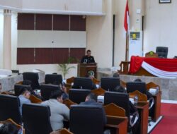 Wakil Bupati Subang Sampaikan Pendapat Akhir Bupati Dalam Rapat Paripurna DPRD