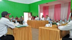 Amas Kades Tanjungsari Sampaikan Terimakasih Kepada Tim Monev Kecamatan Sukaresik, yang Telah Adakan Kegiatan ini