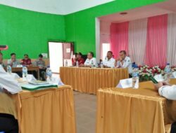 Amas Kades Tanjungsari Sampaikan Terimakasih Kepada Tim Monev Kecamatan Sukaresik, yang Telah Adakan Kegiatan ini