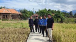 Tim Kecamatan Sukaresik Lakukan Monev, Arip Kades Sukapancar: Salah Satu Tolak Ukur Kinerja Desa, Agar Lebih Meningkat