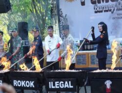 Pemusnahan Barang Kena Cukai Ilegal di Purwakarta; Upaya Berkelanjutan Dalam Perlindungan Keuangan Negara