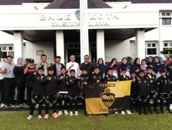 Sekda Kota Tasik Lepas Tim Sepakbola Great Talent Raise Football Academy, Bertanding di Stadion Pakansari Bogor
