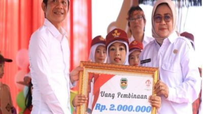 Desa Citalang Tegalwaru, Semarak; Hari Anak, Pelayanan Publik, dan Bantuan Pangan Bersatu