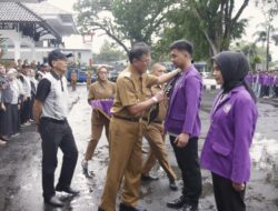 Bupati Herdiat Sunarya Lepas 953 Mahasiswa Universitas Galuh Ciamis Ikuti Program KKN
