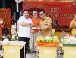 Hadiri Puncak HUT SMAN 1 Subang Ke-63, Bupati Kang Rey: Ajak Siswa Terus Bermimpi dan Berkarya