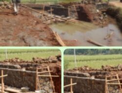 Pembangunan Proyek Jembatan di Kampung Kawunganten Diduga Siluman,Tak Ada Papan Proyek
