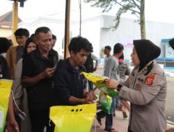 Antusias Warga Serbu Gerakan Pangan Murah Yang Digelar Polres Purwakarta