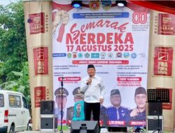 Staf Ahli Bidang Pemhukpol Mewakili Wali Kota Tasikmalaya Hadiri Kegiatan Semarak Kemerdekaan Tingkat Kecamatan Mangkubumi