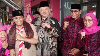 Diky Chandra Lepas Keberangkatan 45 Jamaah Umroh PT Taza Mulia Barokah
