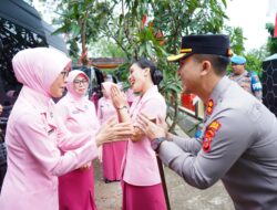 Polres Purwakarta Terima Kunjungan Kerja Ketua Bhayangkari Cabang Daerah Jawa Barat