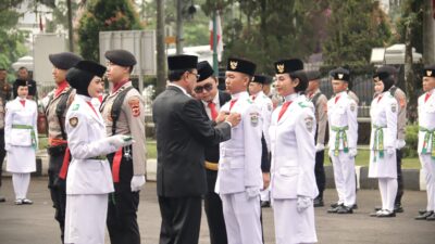 Bupati Ciamis Kukuhkan 52 Paskibraka Kabupaten Ciamis Tahun 2025 Ini Nama-nama