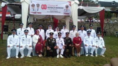 Upacara Peringatan HUT Kemerdekaan RI Ke-80 Tingkat Kecamatan Sumedang Selatan, Berjalan Khidmat 