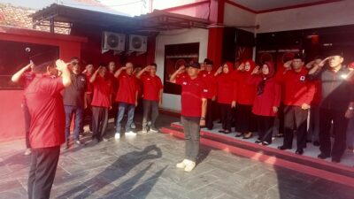 DPC PDI Perjuangan Purwakarta Laksanakan Upacara HUT Kemerdekaan RI Ke-80