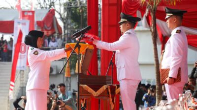 Wali Kota Viman Pimpin Upacara HUT Kemerdekaan RI Ke-80 Tingkat Kota Tasikmalaya, Berlangsung Khidmat